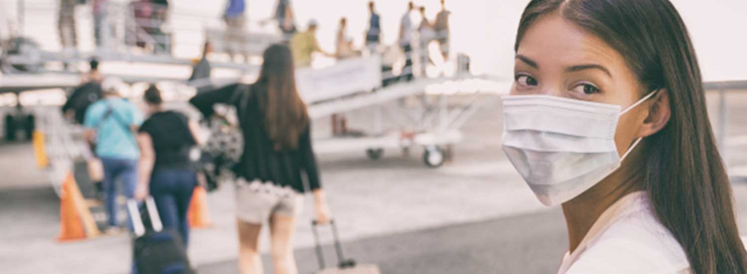 Students are hurrying to return home, worying that the borders might close